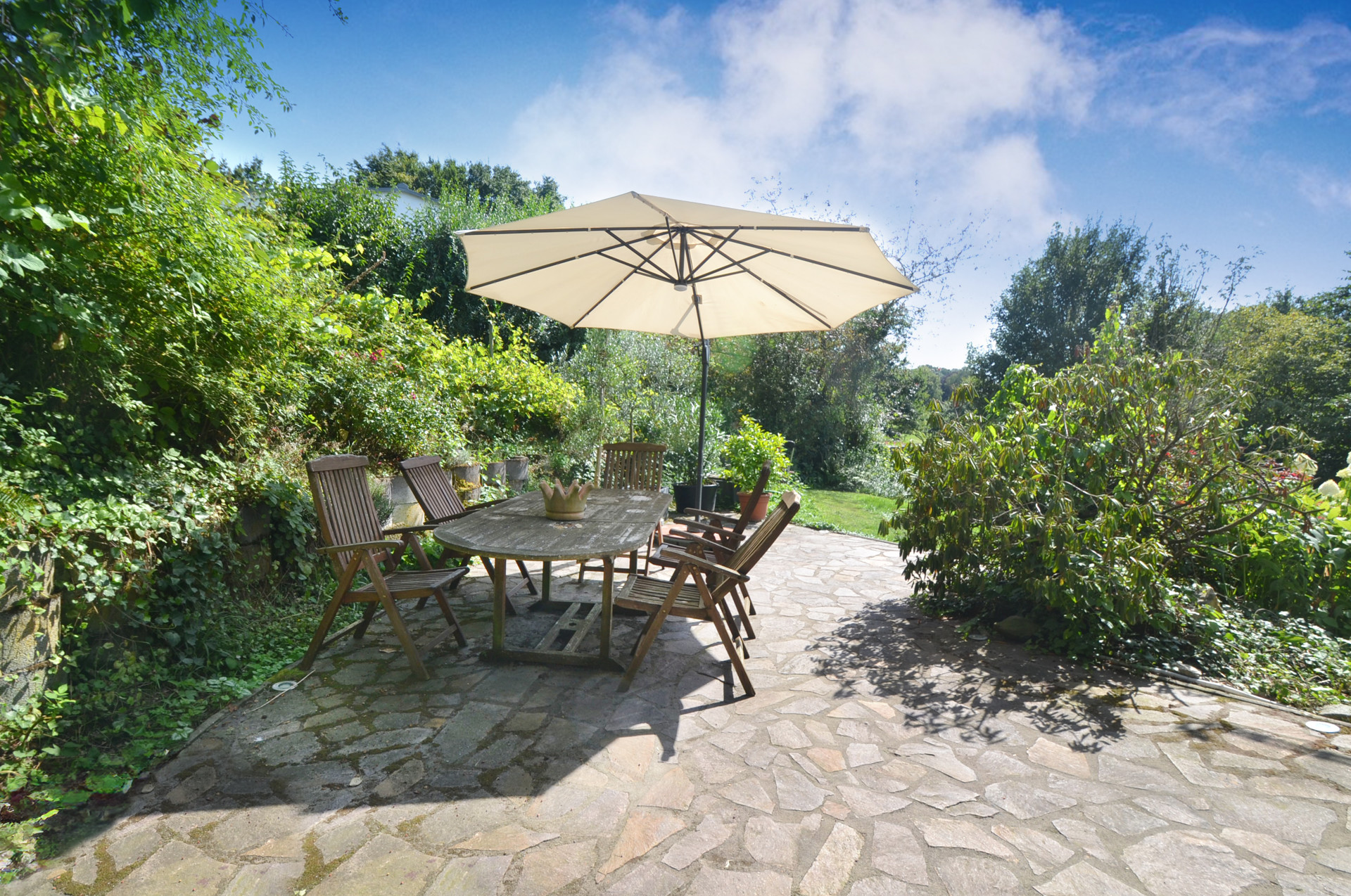 Wunderschöne Sonnenterrasse