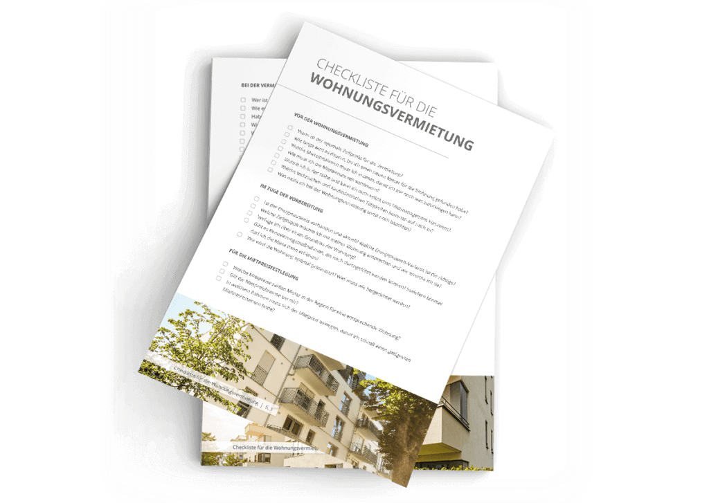 Checkliste Hausverkauf Checkliste Wohnungsvermietung